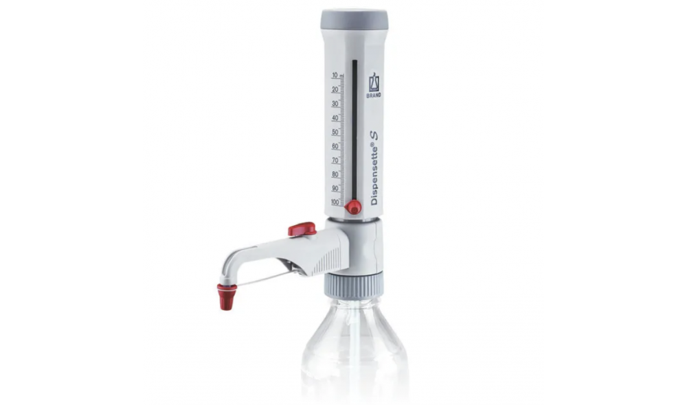 BRAND 4600170 Dispensette® S 10 - 100 mL Analog Dispenser Vanasız