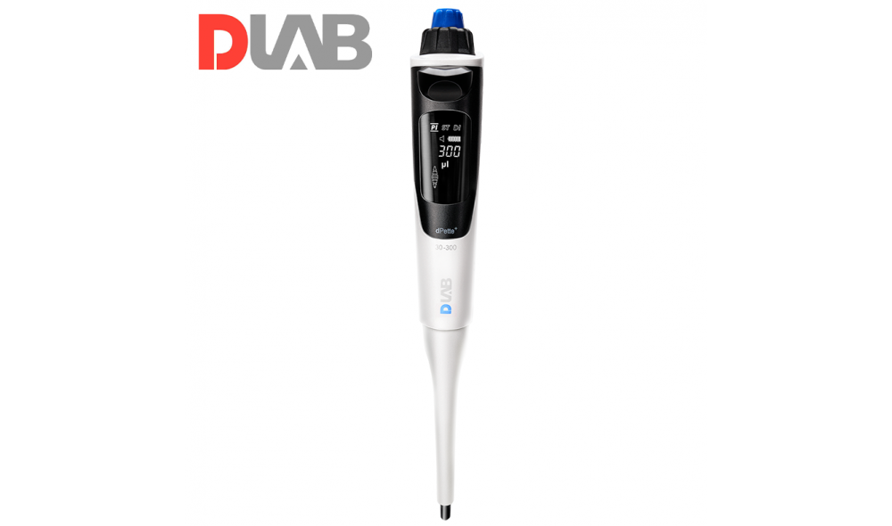 DLAB dPette⁺ Multi Fonksiyonel Otomatik Pipet Elektronik Dijital Ekranlı (30-300 µL)