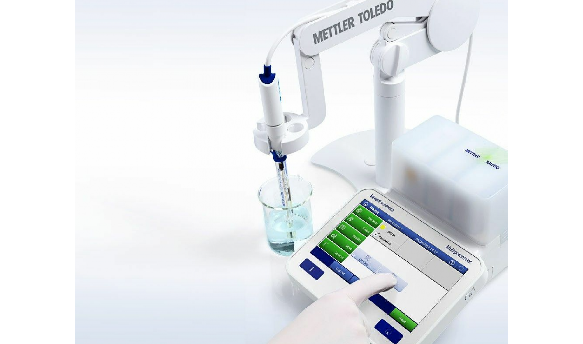 METTLER TOLEDO Sevenexcellence™ pH Metre S400 Bio Kit InLab Routine Pro ...