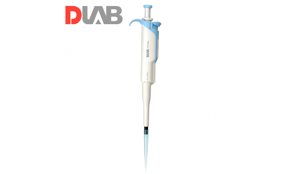 DLAB HiPette Ayarlanabilir Otomatik Pipet 0.5-10 μL UV Sterilizasyona Uygun ve Tamamı Otoklavlanabilir